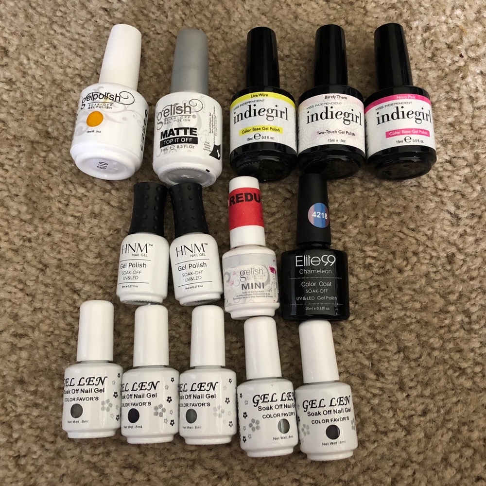 LED/UV Gel Polish Bunch